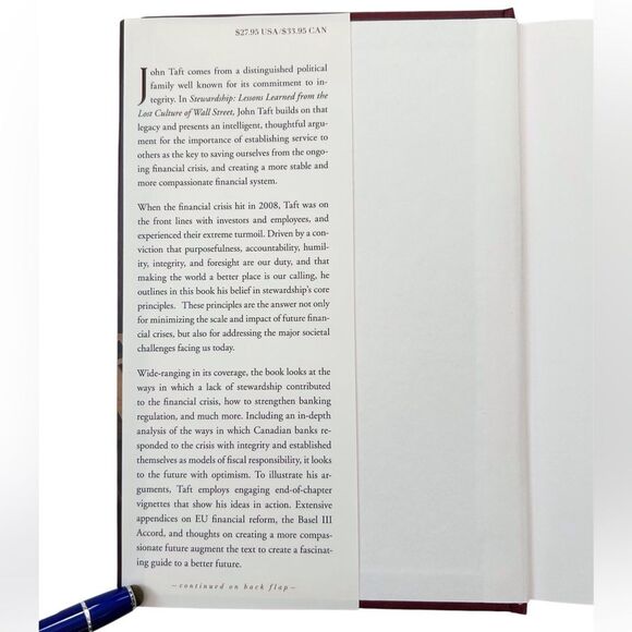 $15 or 2/$20 Stewardship Lessons Learned from the Lost Culture of Wall Street - Picture 3 of 5